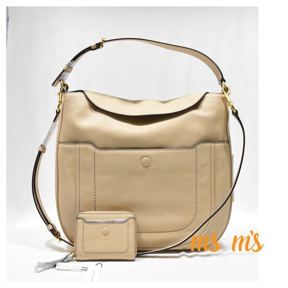 NWT Marc Jacobs Leather Hobo Bag Wallet set